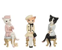 Kat polyresin l7b6.20h13.20cm a3