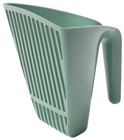 Kattenbakschep scoop en sift green
