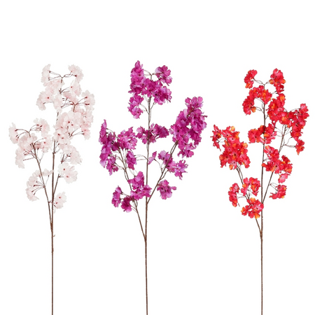 Kersenbloesemsteel l100 d.paars a3