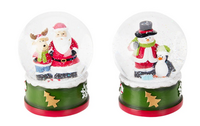 KERST WATERBAL 14CM 2ASS D