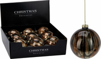 KERSTBAL 100MM BRUIN
