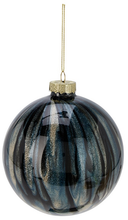 KERSTBAL 120MM BLAUW