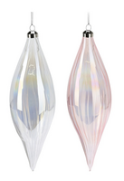 KERSTBAL DRUPPEL 21CM 2ASS D