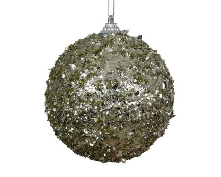 Kerstbal foam d10cm rosemarijn