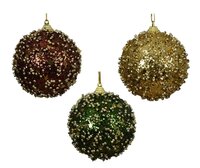 Kerstbal foam d8cm per stuk