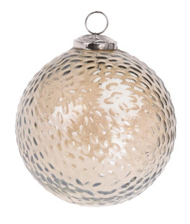 KERSTBAL GLAS 125MM LUSTER