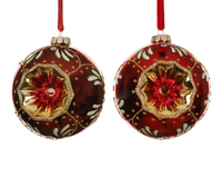 Kerstbal glas d10cm a2