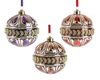 Kerstbal glas d10cm a3