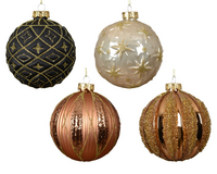 Kerstbal glas d10cm a4