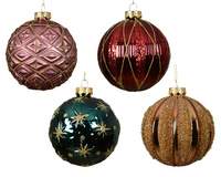 Kerstbal glas d10cm a4
