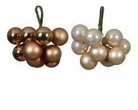 Kerstbal glas d2cm prl 10st