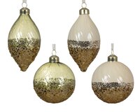 Kerstbal glas d8cm a4