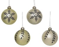 Kerstbal glas d8cm a4