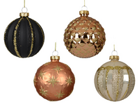 Kerstbal glas d8cm a4