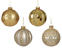 Kerstbal glas d8cm a4