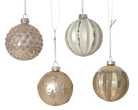 Kerstbal glas d8cm a4