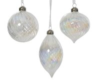 Kerstbal glas d8cm trnsprnt/iris a3
