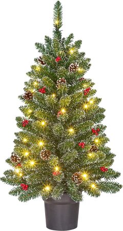 Kerstbm creston 40l bo d50h90cm grn