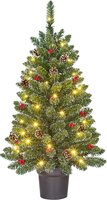 Kerstbm creston 40l bo d50h90cm grn