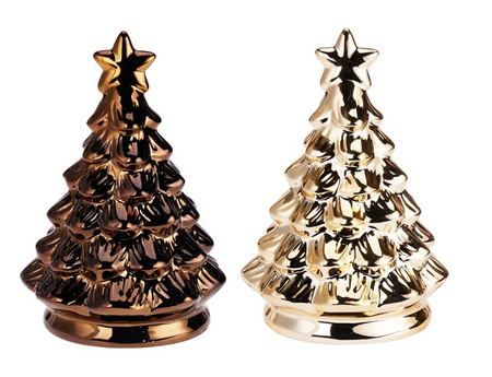 KERSTBOOM 17CM 2ASS KLEUR