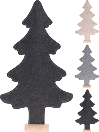 KERSTBOOM 60CM VILT 3ASS KL
