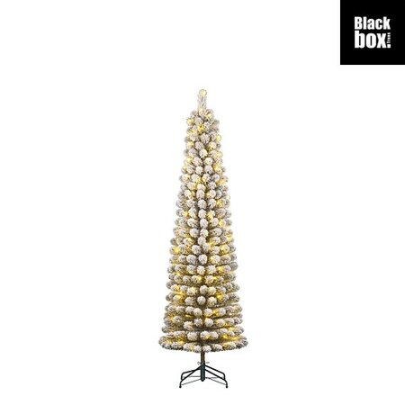 Kerstboom Charlton pilar 120l d53h185 frosted