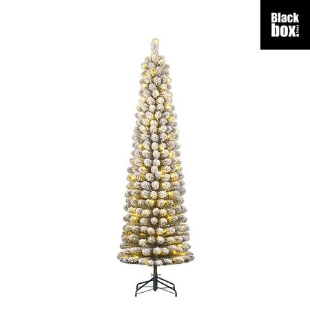 Kerstboom Charlton pilar 160l d56h215 frosted