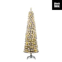 Kerstboom Charlton pilar 160l d56h215 frosted
