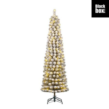 Kerstboom Charlton pilar 180l d58h230 frosted
