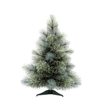 Kerstboom denver d48h60cm blauw