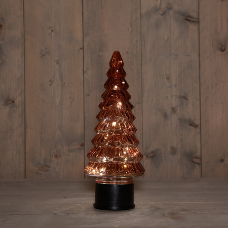 Kerstboom draaiend led 35x13cm brdx