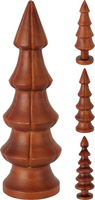 KERSTBOOM HOUT H24CM WALNOOT