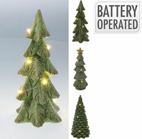 KERSTBOOM LED 21CM GROEN 3ASS