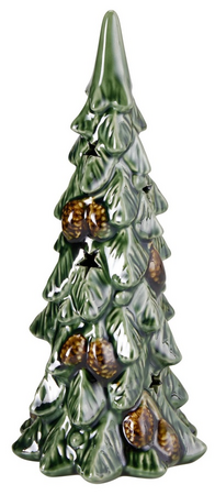 KERSTBOOM LED 24CM GROEN