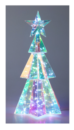 KERSTBOOM REGENBOOG LED 38CM
