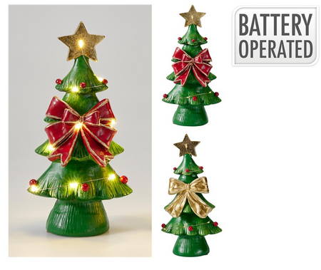 KERSTBOOM STRIK LED 25CM 2ASS