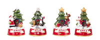 KERSTFIGUREN MET MUZIEK per stuk