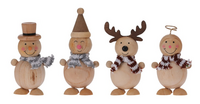 KERSTFIGUUR STAAND per stuk