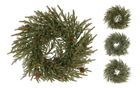 KERSTKRANS 40CM 3ASS FINISH