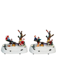 Kersttafereel l18b11.5h14.5cm bo a2