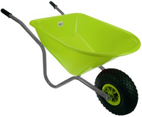 Kinderkruiwagen lime/grijs - afbeelding 2