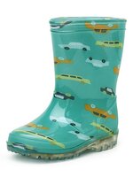 Kinderlaars luuk pvc groen mt 28