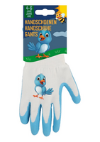 Kinderwerkhandschoen vogel 4/6 jaar
