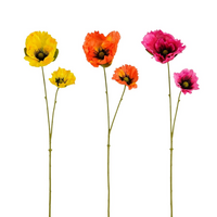 Klaproossteel l68cm geel a3