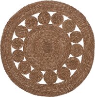 KLEED GEVLOCHTEN ROND DIA 80CM