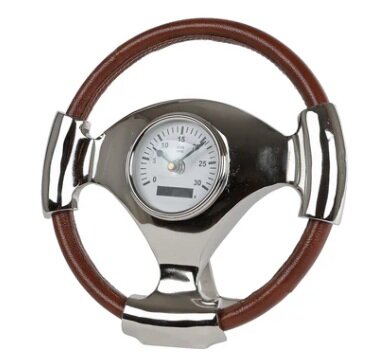 Klok wheel aluminium 27x27x9cm