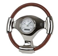 Klok wheel aluminium 27x27x9cm