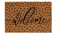 Kokosmat e-coco print wlcm border 40x60