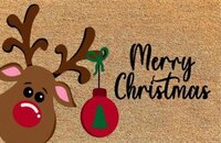 Kokosmat ruco m christmas rudolph 39x59