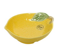 Kom porselein citroen d15cm geel - afbeelding 3